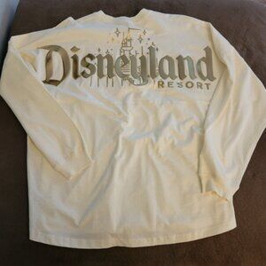XL Disneyland Resort Cream Long Sleeve Shirt